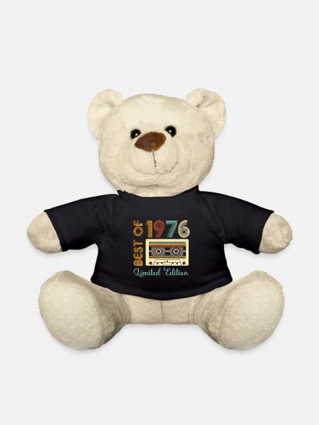 Best of 50 Years Limited Edition Vintage Geboren 1976 - Teddy - Schwarz