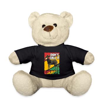 Okapi Tier - Teddy - Schwarz - Vorne