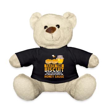 Taste the Biscuit with Honey Sauce - Teddy Bear - black - Front