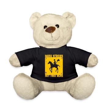 Anti Hobby Horsing - Teddy Bear - black - Front