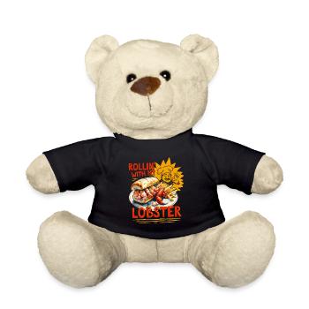 Rouler avec mon homard - Nounours - noir - Devant