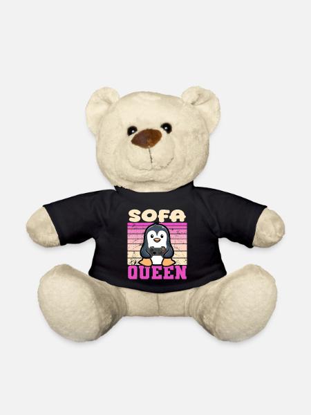 Gamer queen - Teddy - Schwarz