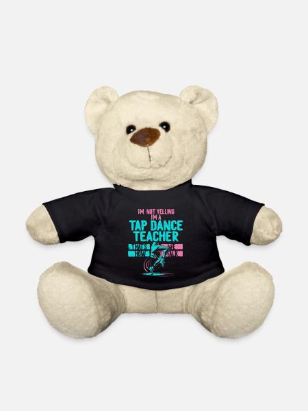 Stepptanz Stepptänzer Stepptänzerin Stepper - Teddy - Schwarz