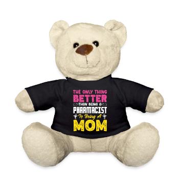 Apotheker Pharmazeutisch-technischer - Teddy - Schwarz - Vorne