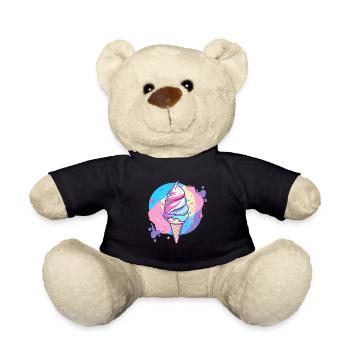 eiscreme - Teddy Bear - black - Front