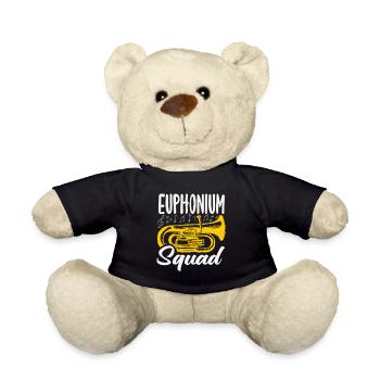Vintage Euphonium Spieler - Teddy - Schwarz - Vorne