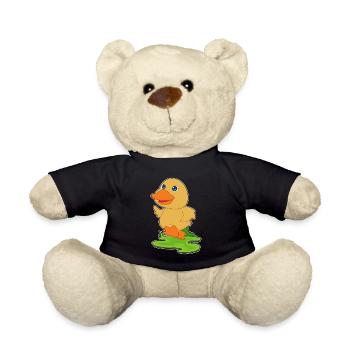 Duck Jogger Jogging Sport - Teddy Bear - black - Front