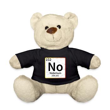 Pas de tableau périodique de chimie - Nounours - noir - Devant