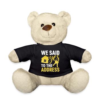 We Said Yes to The Address - Teddy - Schwarz - Vorne
