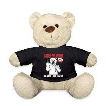 Le Groenland n’est pas à vendre - Nounours - noir - Devant