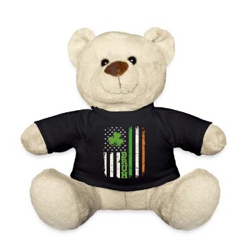 Bruh St Patrick’s Irish Shamrock St. Paddys - Nounours - noir - Devant