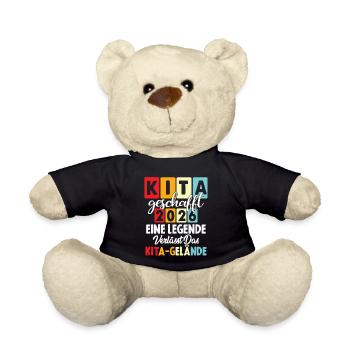 Daycare center made in 2026 A legend leaves the - Teddy Bear - black - Front