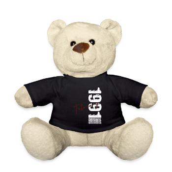 35e anniversaire février 1991 Millésime original - Nounours - noir - Devant