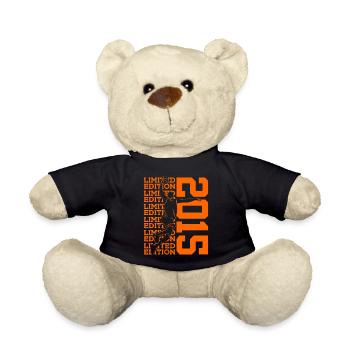 LIMITED EDITION 2015 BASKETBALL 11TH BIRTHDAY - Teddy Bear - black - Front
