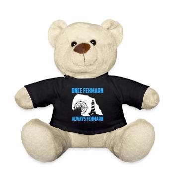 Ostsee Urlaub EINMAL FEHMARN IMMER FEHMARN Lustig - Teddy - Schwarz - Vorne