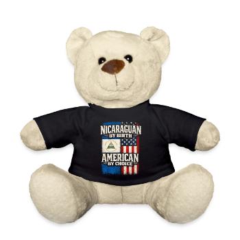 Nicaragua Nicaragic - Teddy Bear - black - Front
