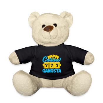Gambling Fan Casino Gangsta Casino - Teddy - Schwarz - Vorne