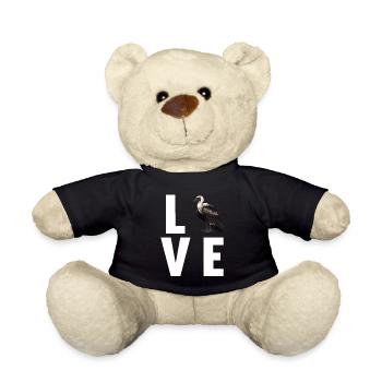 Vulture - Teddy Bear - black - Front