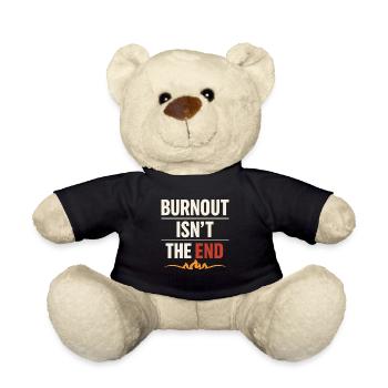 Healing Journey to Transform Inner Strength - Teddy Bear - black - Front