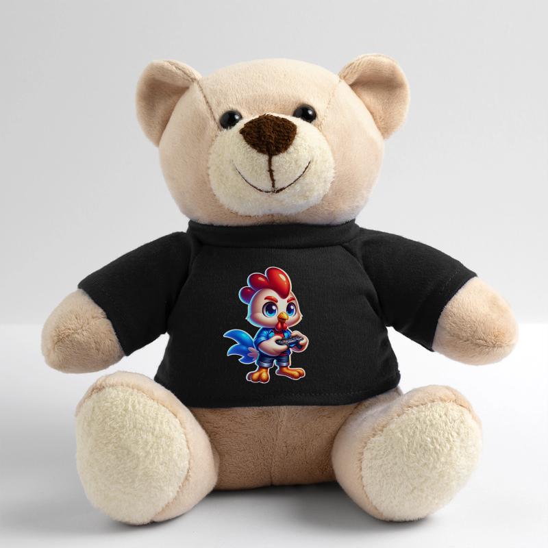 Gaming Huhn mit Controller Teddy