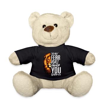 N’ayez pas peur car je suis avec vous Ésaïe 41:10 Juda - Nounours - noir - Devant