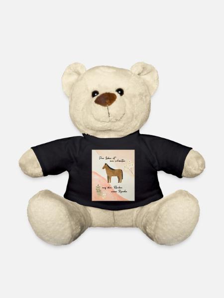 Leben auf dem Pferderücken - Teddy - Schwarz