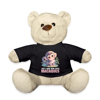 Macaque Macaque - Teddy Bear - black - Front