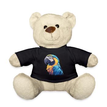 Macaw's Era - Teddy Bear - black - Front