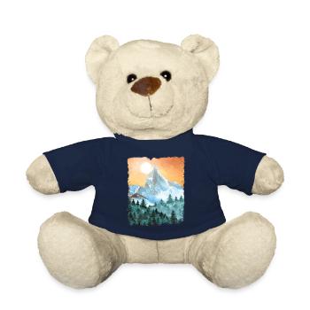 Wandern Berge Wanderung Vintage - Teddy - French Navy - Vorne