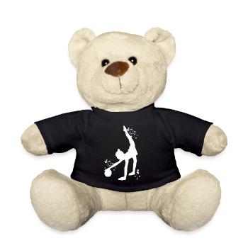 Gymnaste avec balle en gymnastique rythmique - Nounours - noir - Devant
