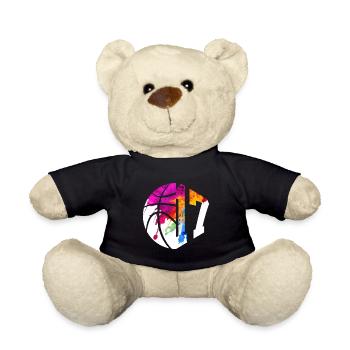 NR. 17 NUMMER 17 BASKETBALL 17. GEBURTSTAG - Teddy - Schwarz - Vorne