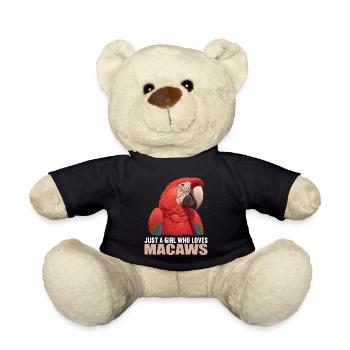 Macaw's Era - Teddy Bear - black - Front