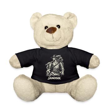 Janosik, polnische Hochlandlegende - Teddy - Schwarz - Vorne