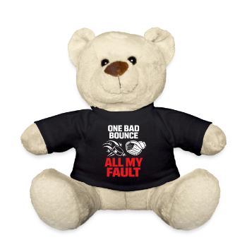 Hockey Goalie Gift Goalie Life Hockey Goalie - Teddy Bear - black - Front