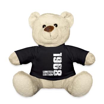 58 Jahre alt 1968 Geburtstagsgeschenk Männer Damen - Teddy - Schwarz - Vorne