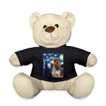 Cavalier King Charles Spaniel - Nounours - noir - Devant