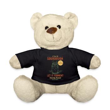 Sauerteigbrot Backen Lass es fermentieren Starter Ära - Teddy - Schwarz - Vorne