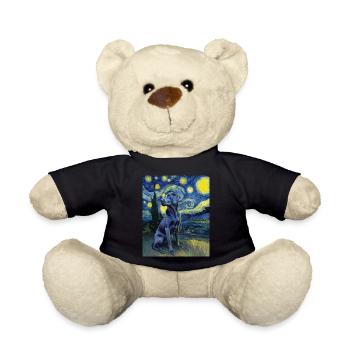Labrador Retriever - Teddy Bear - black - Front