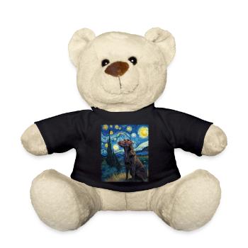 Labrador Retriever - Teddy Bear - black - Front