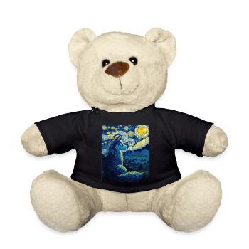 Wolf - Teddy - Schwarz - Vorne