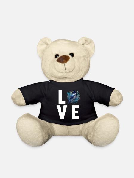 Elstern Elster - Teddy - Schwarz