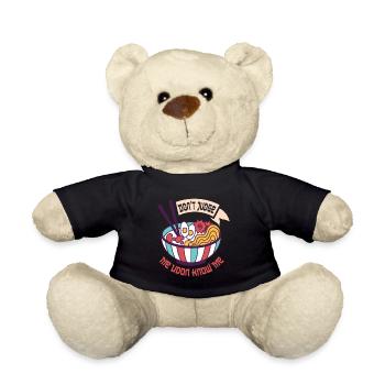 Urteile mich nicht Ramen - Teddy - Schwarz - Vorne