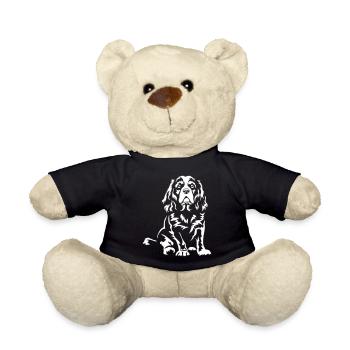 Cavalier King Charles Spaniel « Édition noire » - Nounours - noir - Devant