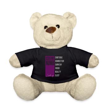 Anti Ai Screens Numb - Teddy Bear - black - Front