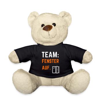 Fenster Auf Fraktion - Teddy - Schwarz - Vorne