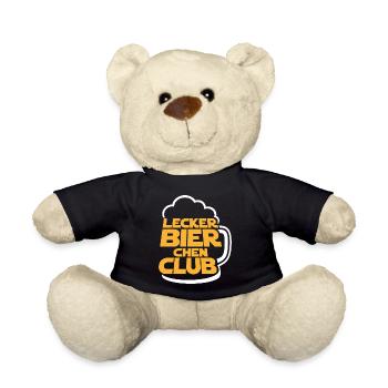 Lecker Bierchen Club Future Edition - Teddy - Schwarz - Vorne