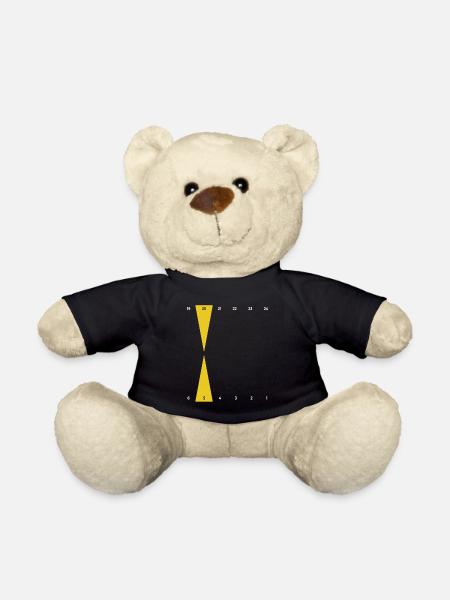 Backgammon | Reines Gold | Golden Point - Teddy - Schwarz