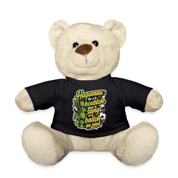 Haguenau Houblon Foot - Teddy - Schwarz - Vorne