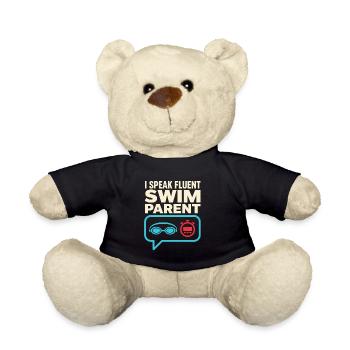 Compétition de natation Cadeau de l’équipe de natation des mères natation - Nounours - noir - Devant