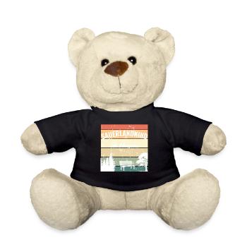 Sauerlandkind im Herzen – Mein Zuhause - Teddy - Schwarz - Vorne